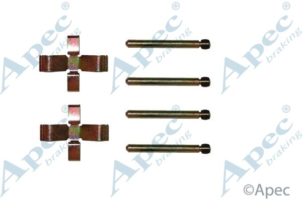 APEC BRAKING Lisakomplekt, ketaspiduriklotsid KIT209